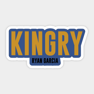 KINGRY Ryan Garcia Sticker